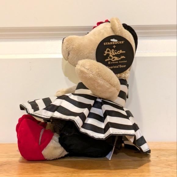 EUC 2013 Alice & Olivia x Starbucks Holiday Barista Bear with Original Box - Picture 6 of 9
